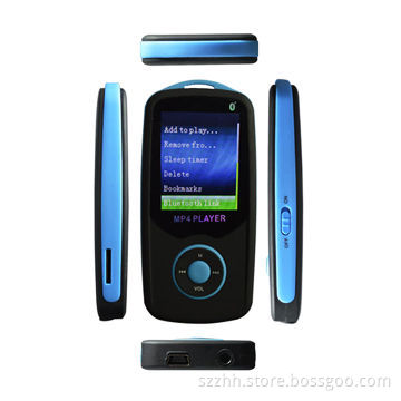 1.8-inch TFT Display Bluetooth MP4 Player, Supports FM Radio, E-book Reading and microSD Card